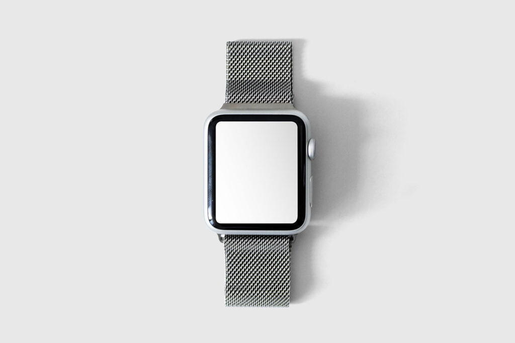 Apple Watch With Bracelet Mockup