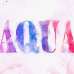 Aquarelle Logo and Text Effect