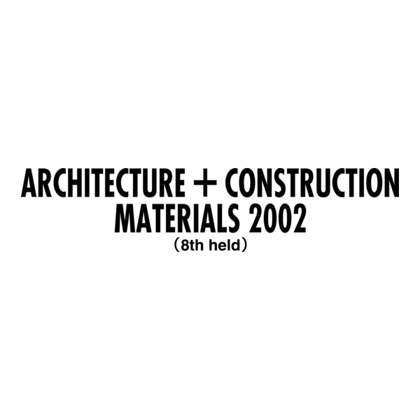 Architecture + Construction Materials 2002 logo