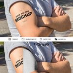 Arm Tattoo Mockup in Facing Vision