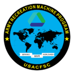 Army Recreation Machine Program logo