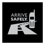 Arrive Safely logo