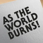 As The World Burns Logo