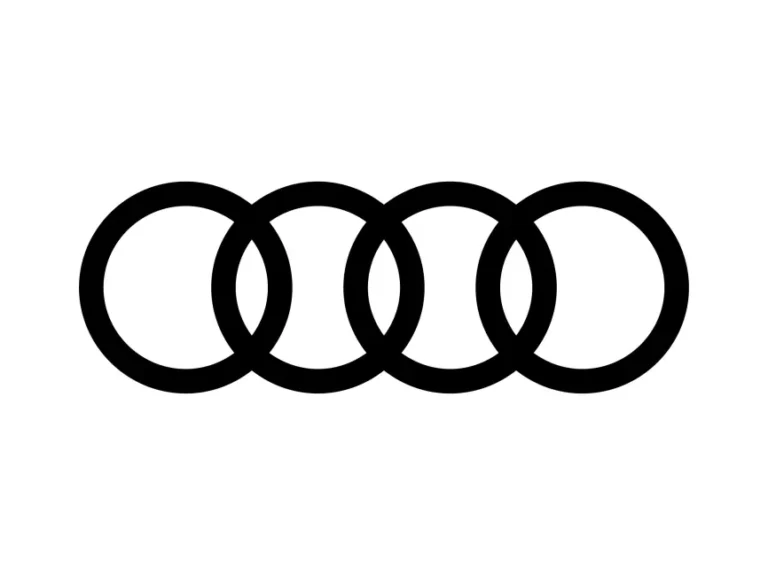 Audi Black Four Rings Logo