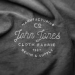 Authentic Fabric Logo Mockup