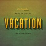 Authentic Vintage Text Effects