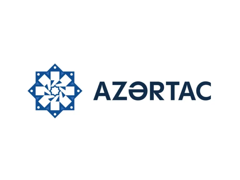 Azertac The Azerbaijan State News Agency Logo