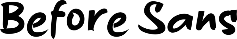 b Before Sans Font
