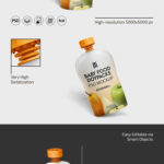 Baby Food Doypacks Mockup