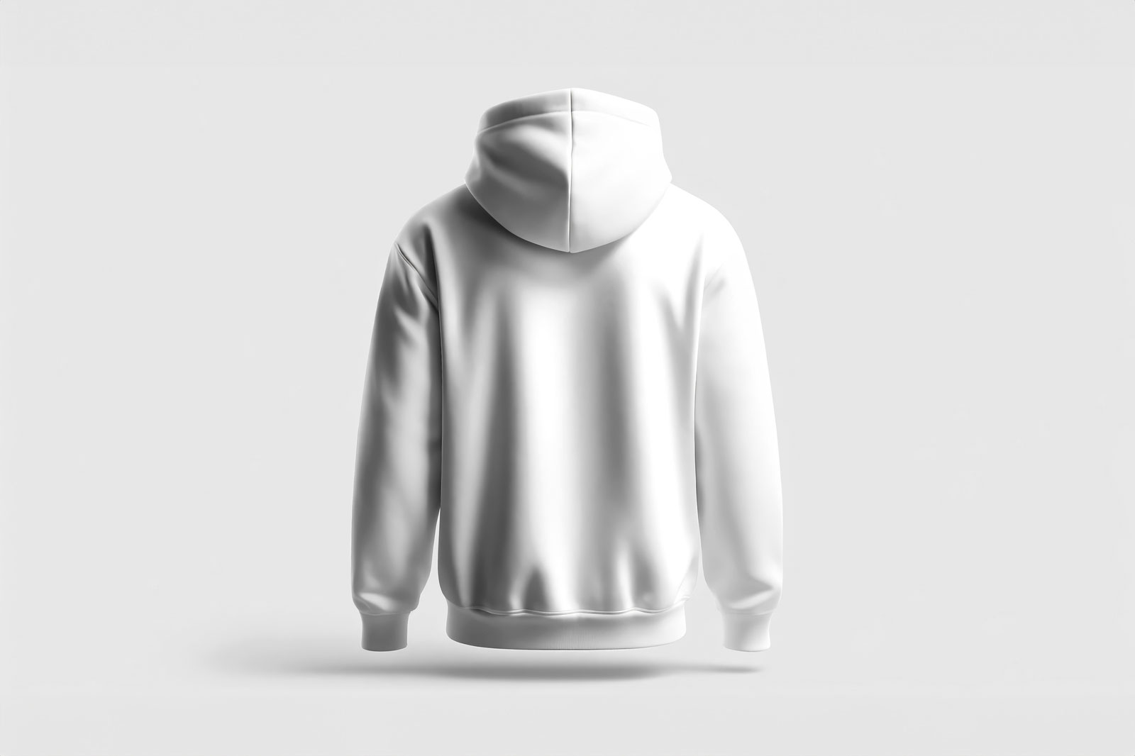 Free Back Hoodie Mockup PSD Template