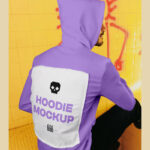 Back View Hoodie Mockup