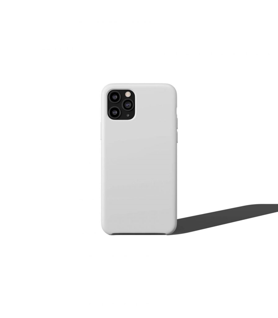 Back View of a iPhone 11 Pro in Case Mockup