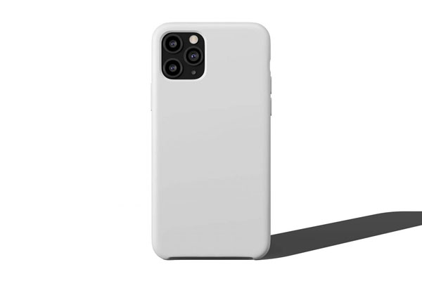 Back View of a iPhone 11 Pro in Case Mockup