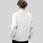 Back View of Fashion Jacket Mockup
