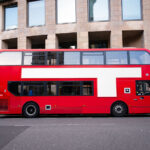 Banner on London Bus Mockup