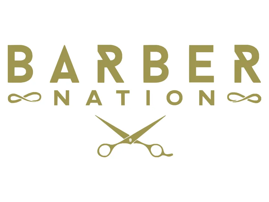 Barber Nation Barber Shop Logo