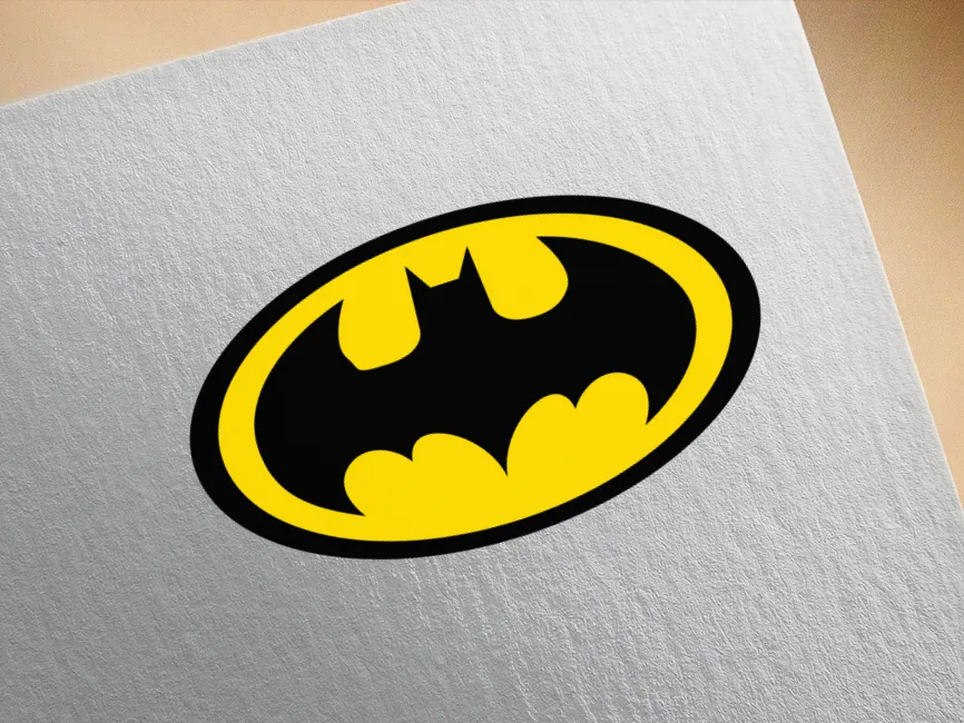 Batman Yellow Elips Logo
