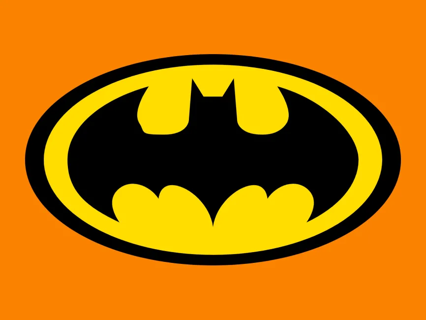 Batman Yellow Elips Logo