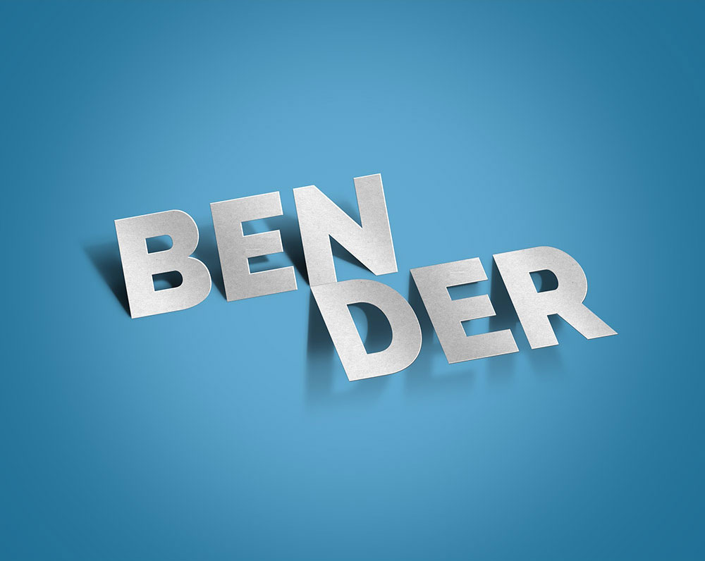 Bender Text Effect