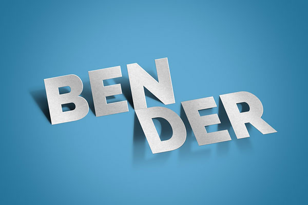 Bender Text Effect