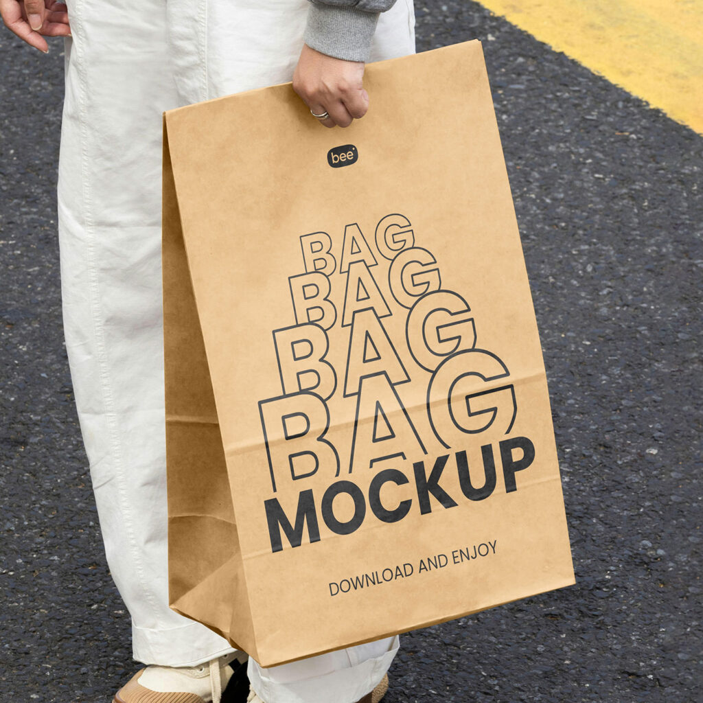 Big Bag Packaging Mockup