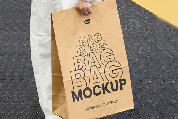 Big Bag Packaging Mockup