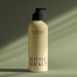 Big Bottle with Dispenser Mockup