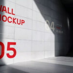 Big Concrete Wall Mockup