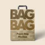 Big Paper Bag Mockup