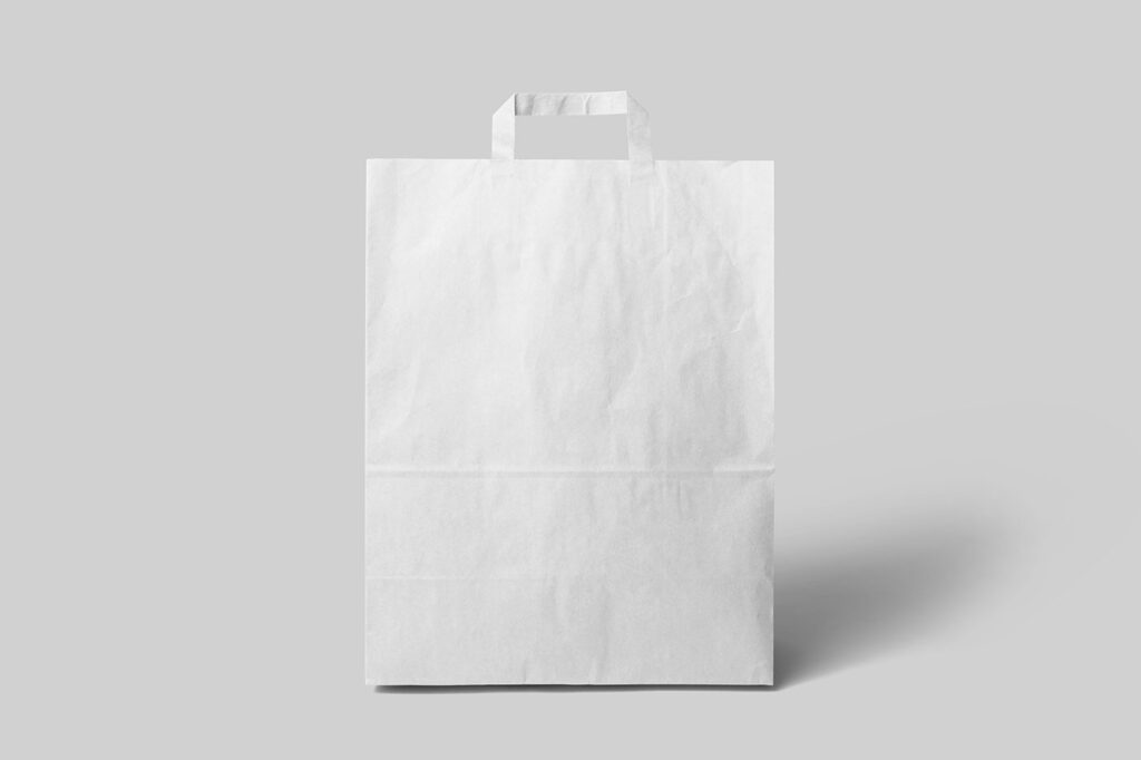 Big Paper Bag Mockup