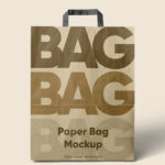 Big Paper Bag Mockup