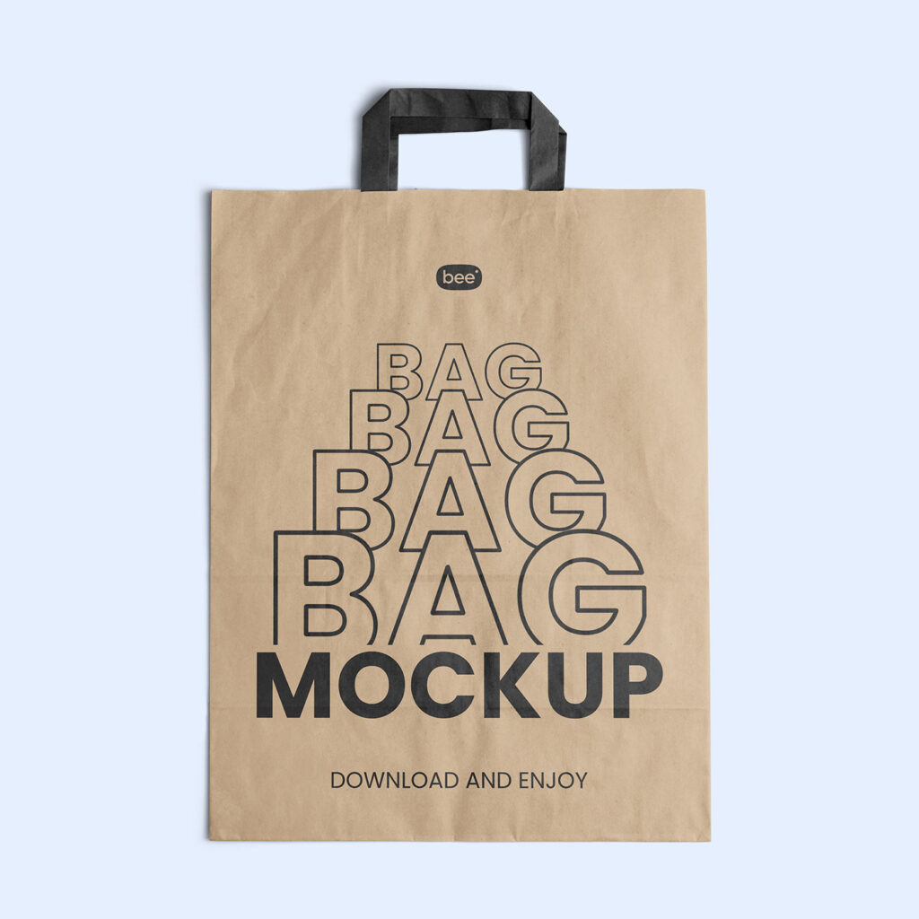 Big Shopping Bag Mockup