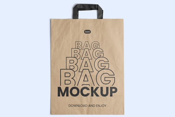 Big Shopping Bag Mockup