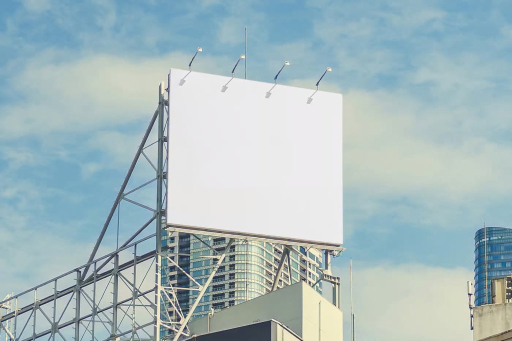 Billboard on Top Mockup