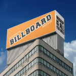 Billboards on Tall Building Mockup