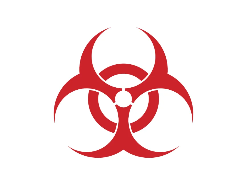 BioHazard Symbol Logo