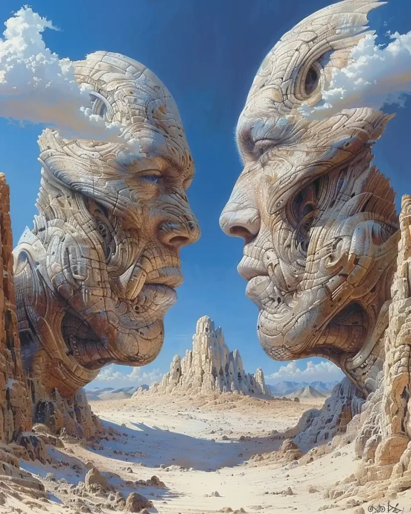 Biomimetic Ouroboros Desert