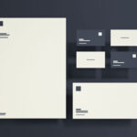 Birds Eye View Branding Card Mockup