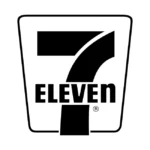 Black 7 Eleven Logo