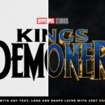 Black Panther Cinematic 3D Text Effect
