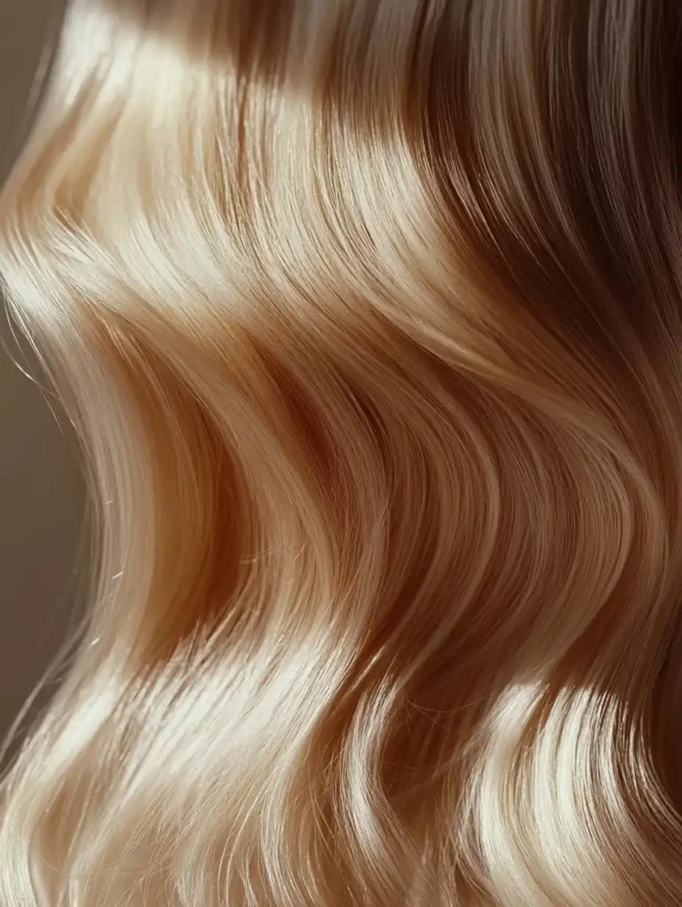 Blonde Hair Product Photography