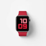 Apple Watch Series 5 Top View Mockup