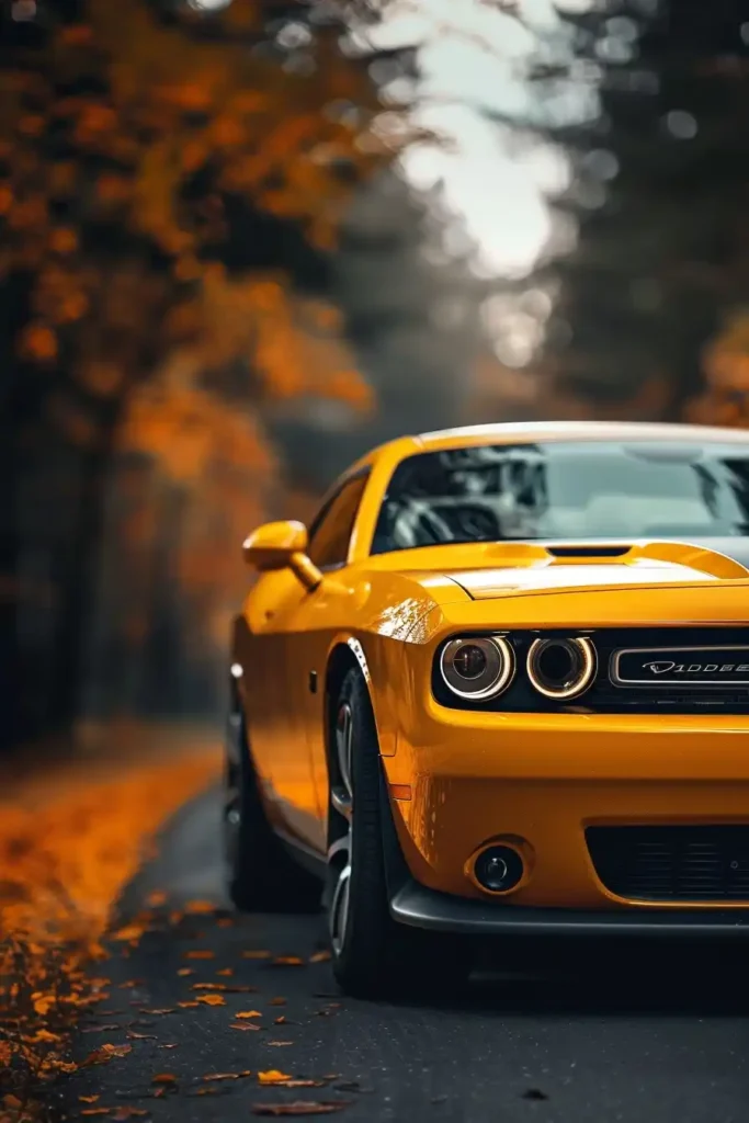 Blurred Yellow Challenger Art