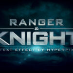 Bold Cinematic 3D Metal Text Effect