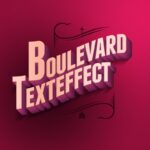Boulevard Retro Text Effect