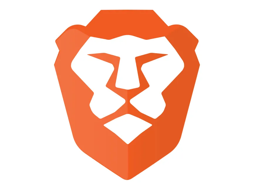 Brave Browser Lion Icon Logo