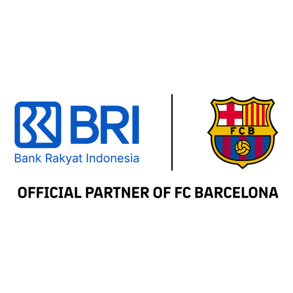 BRI Official Partner of FC Barcelona logo
