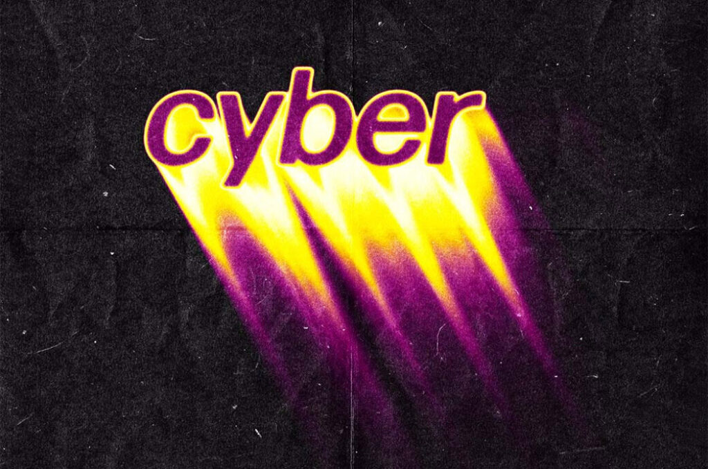 Bright Rushing Text Effect