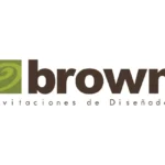 Brown Invitaciones Logo