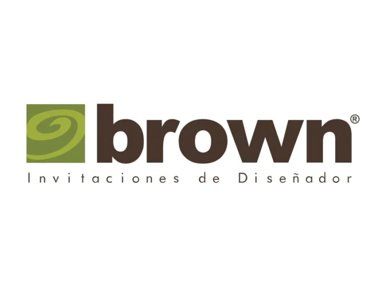 Brown Invitaciones Logo